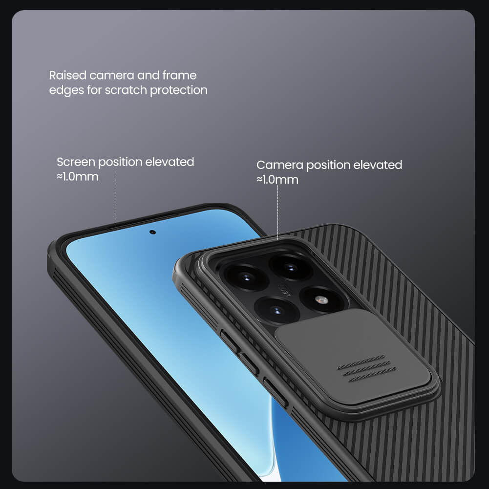 Чехол-крышка NILLKIN для Xiaomi 15T (серия CamShield Pro)